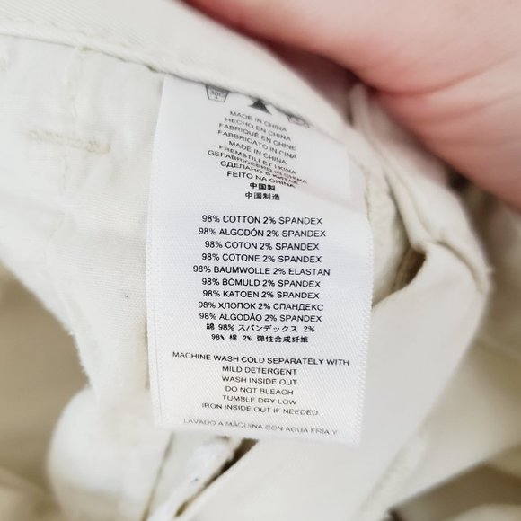 MICHAEL KORS Cream Classic Mid Rise Skinny Jeans - Picture 9 of 12